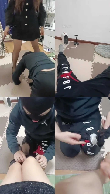 【平凡】训练狗舌-舔高跟黑丝内裤