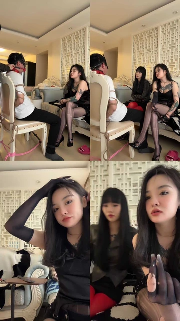 【安晴】双S-五花大绑口球堵嘴/刑具鞭打/抽耳光/【双视角版】