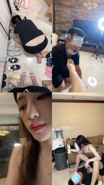 【反差楠熙】剧情偷闻鞋子被抓住惩罚