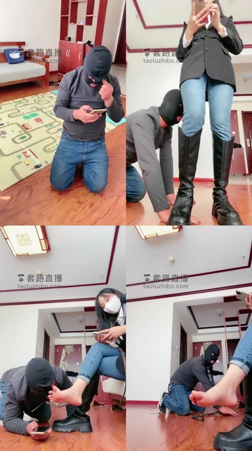 【悦主大人】军统长靴白袜遛狗