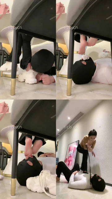 【亚兮】桌底狂舔脏鞋臭袜/坐脸窒息