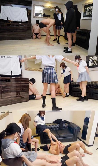 【日本女优】H4M系列3位制服女孩超暴力调教