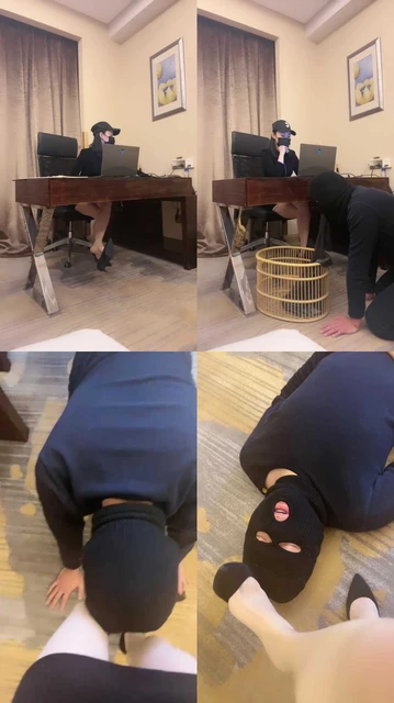 【迟冷熙S】剧情：办公室女上司教训废物下属