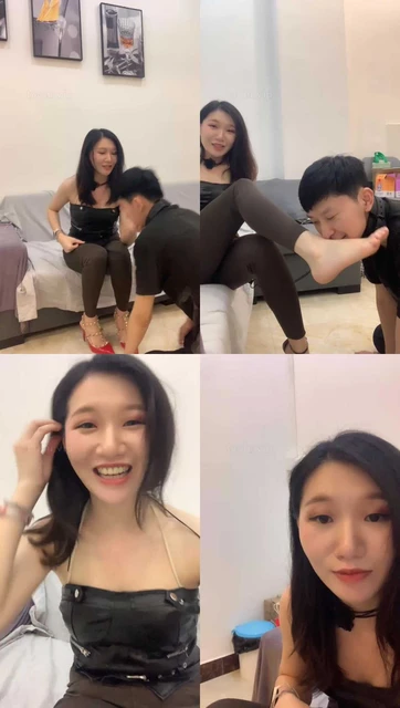 【小麦】女王装-口水羞辱耳光抽