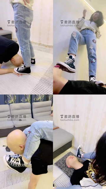 【冷凝大大】帆布鞋全体重踩踏