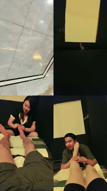 【刘二狗】开发足疗店技师做S-舔丝袜踩踏