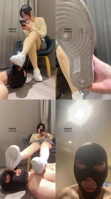 【诗酒】狗舌清理脏鞋底/强制闻鞋闻袜