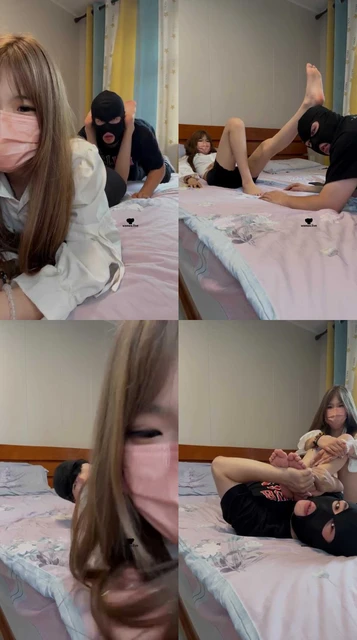 【精神小妹】坐脸窒息/裸足狂舔