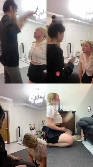 【琳嘉】母畜-脚耳光+鞋耳光+闻鞋【双视角版】