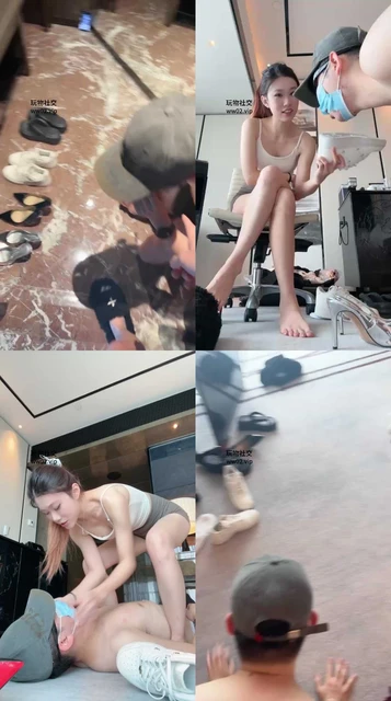 【风筝S】性感女神舔多双脏鞋【双视角完整版】