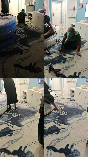 【美容院s】骑马狗链遛狗/嘴叼高跟/踩踏丝袜套头