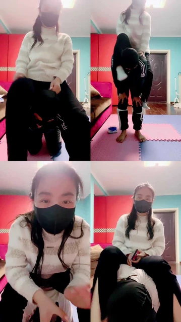 【语阳】骑马+原味白袜辱狗