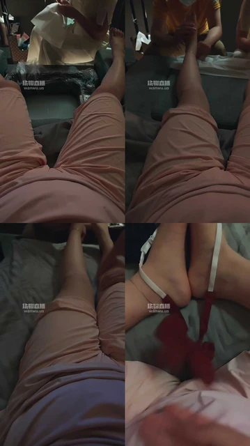 【喵喵s】龟男情侣奴代餐，抢女技师