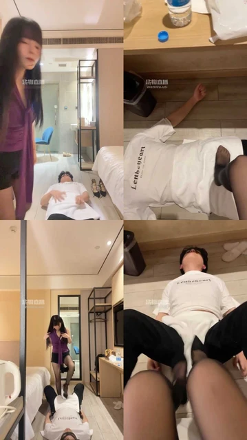 【婉纱S】暴力黑丝跺裆狗子