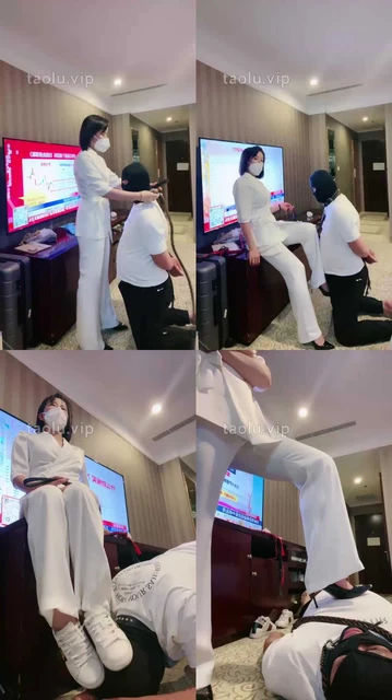 【冷颜】女上司惩罚下属-反绑强制虐/耳光/掐乳/舔脏鞋/闻船袜