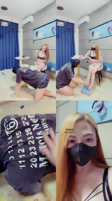 【魔鬼天使】物化训练-伺候主人吃饭-脚下喂食