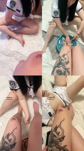【小凤梨】母畜-伺候纹身小主沐足