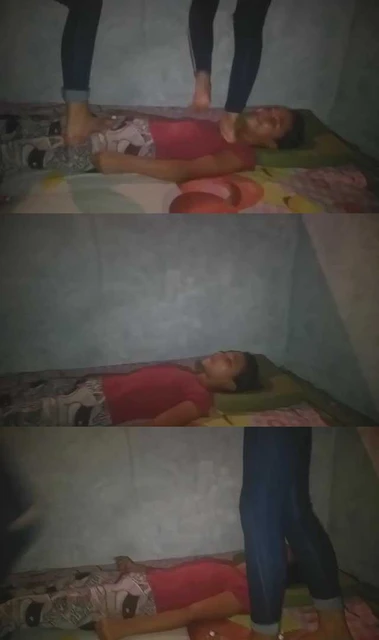 【欧美女王】两女孩锻炼男孩的抗压能力