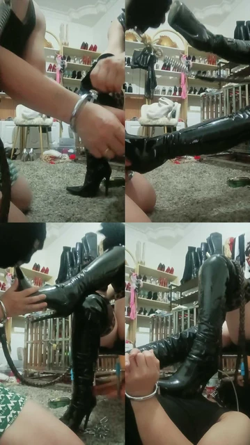 【霸道总裁女王乐爷】圈养奴第二天