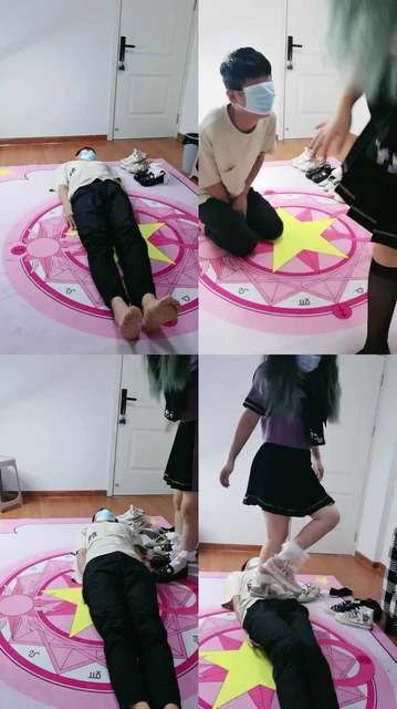 【妖精】多双鞋子踩踏踢踹