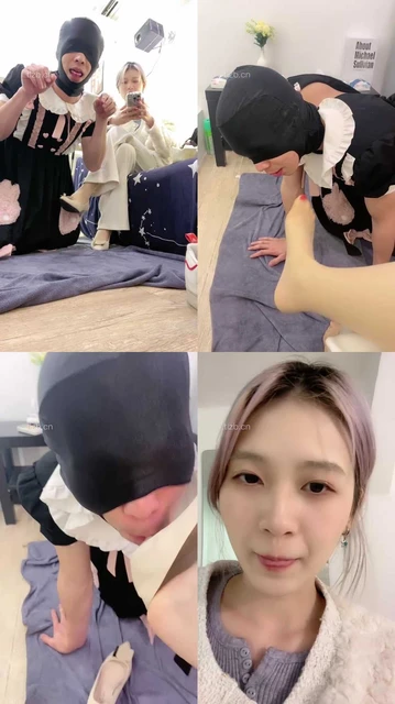 【甜味药丸】调变装狗-原味脚插嘴/丝袜捂脸窒息/骑狗脖/喂圣水