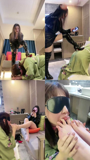 【反差楠熙】车模S-长靴美腿诱惑调女奴