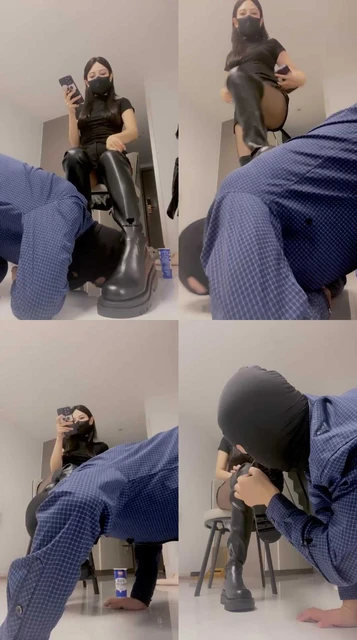 【甜一】脏长靴喂食酸奶/碾压踩狗