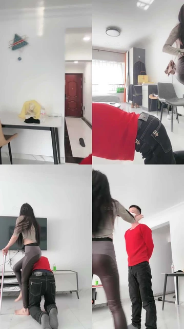 【三娘】暴力耳光/脚趾掐喉窒息/钢管打屁股/重度踩踏