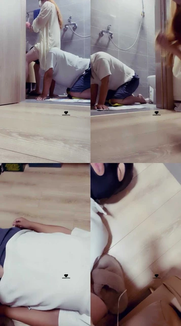 【魔鬼天使】圈养奴伺候主人洗漱