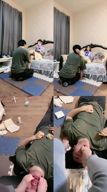 【领主老大】裸足强制深喉/全体重踩踏