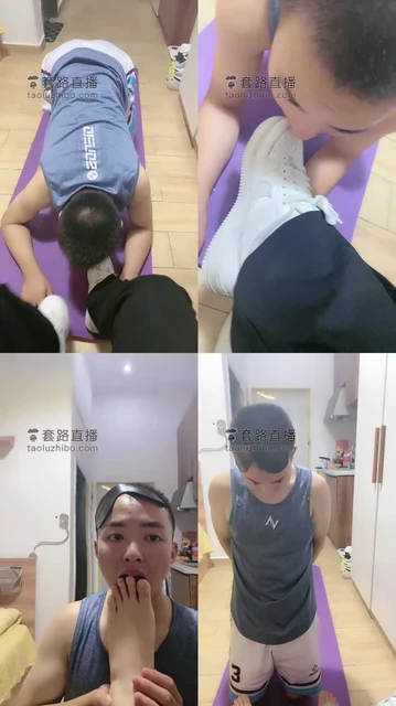 【嘉文】夜跑回家折磨不听话狗