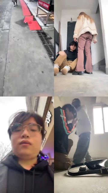 【素人挖掘机】开发混血素人楼梯间调我