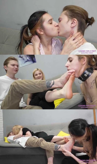 【欧美女王】LGF男女主 女奴Olivia被女主调教成丈夫的妻奴 MD04