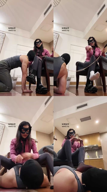 【亚兮】艺校女神S-白袜+丝袜羞辱犯贱老师/喂口水