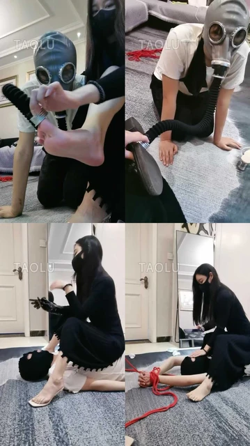 【猫神大人】窒息专场-面具/升水/丝袜