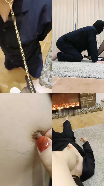 【上海糖糖老师】御姐黑丝骑马遛狗