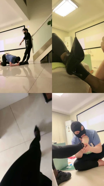 【辣姐】瑜伽女神-骑马转胯/清理脏鞋底/脚下喂食/深喉