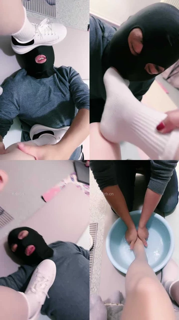 【北京嘟嘟】小白鞋棉袜踩地毯/插嘴