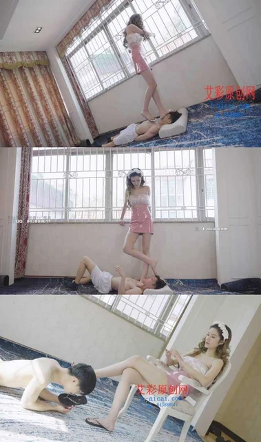 【HPL栖心之栈】【尔岚】尔岚白皙美腿的人字拖踩踏