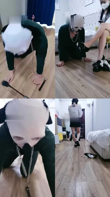 【画骨】棉袜皮鞋高跟调贱东西