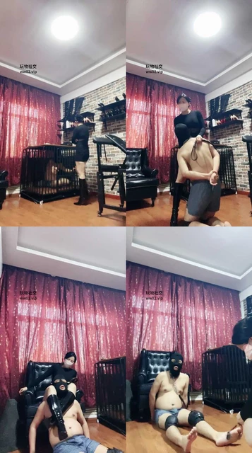 【冷颜】囚禁狗笼彻底犬化