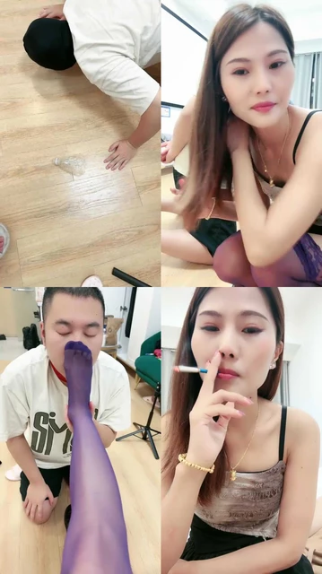 【安主子】情侣主-骑狗背/短靴踩/赏赐圣水/内裤套头