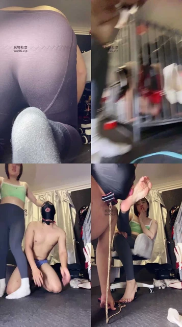 【璋爷】圣水一口闷/闻舔白袜/骑马囚禁狗笼