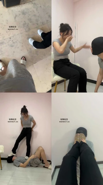 【狗哥】开发素人小姐姐-抽耳光/清理脏鞋/踩踏