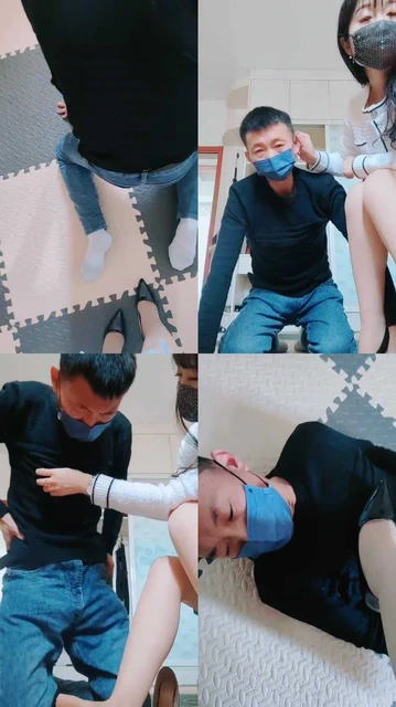 【魅影女神】圈养狗奴强制虐