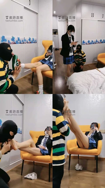 【暴力美学】脏棉袜羞辱-棉袜泡茶-裸足碎蛋-舔脚-深喉