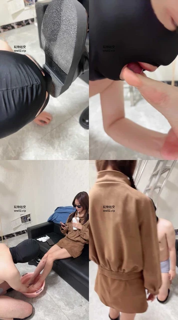 【米琦妙妙屋】清理脏长靴白袜/脚插嘴/洗脚水窒息