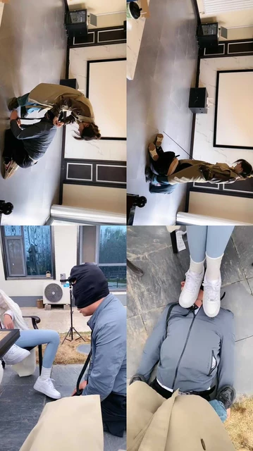 【沅芷】双S-室内骑马腿绞sp/户外踩踏舔脏鞋底【双视角】