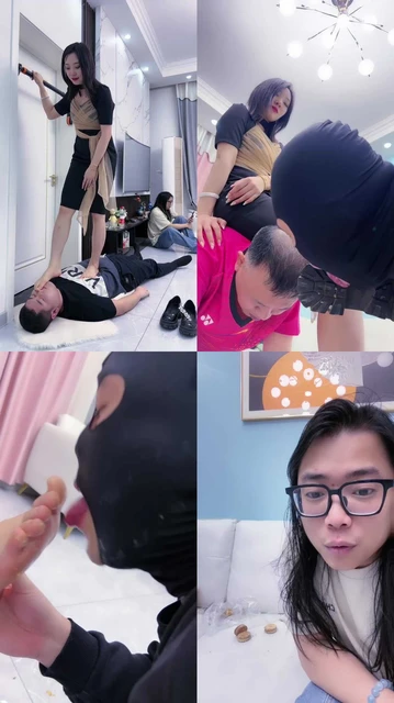 【麋鹿银儿】气质S-全体重踩踏/骑马犬化三狗/脚踩喂食