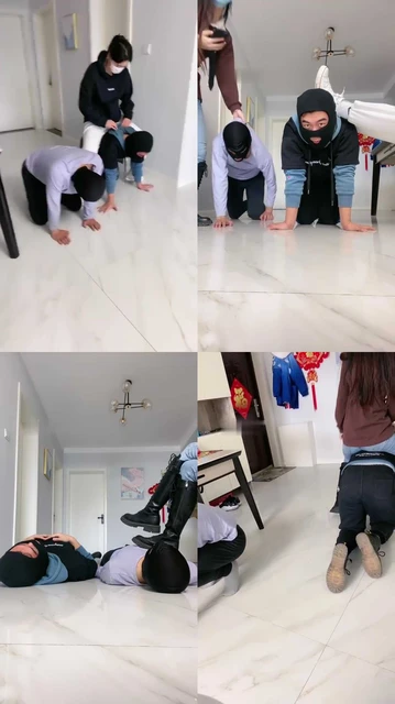 【罗宾】带素人闺蜜凶残改造俩傻狗